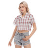 kansas jayhawks tartan plaid women shirt women tartan plaid game day fashion