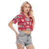 Houston Cougars Women's Cropped Shirt