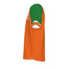 Ivory Coast Soccer T-Shirt Orange Green – Ivory Coast Football Shirt Les Éléphants Fan Tee