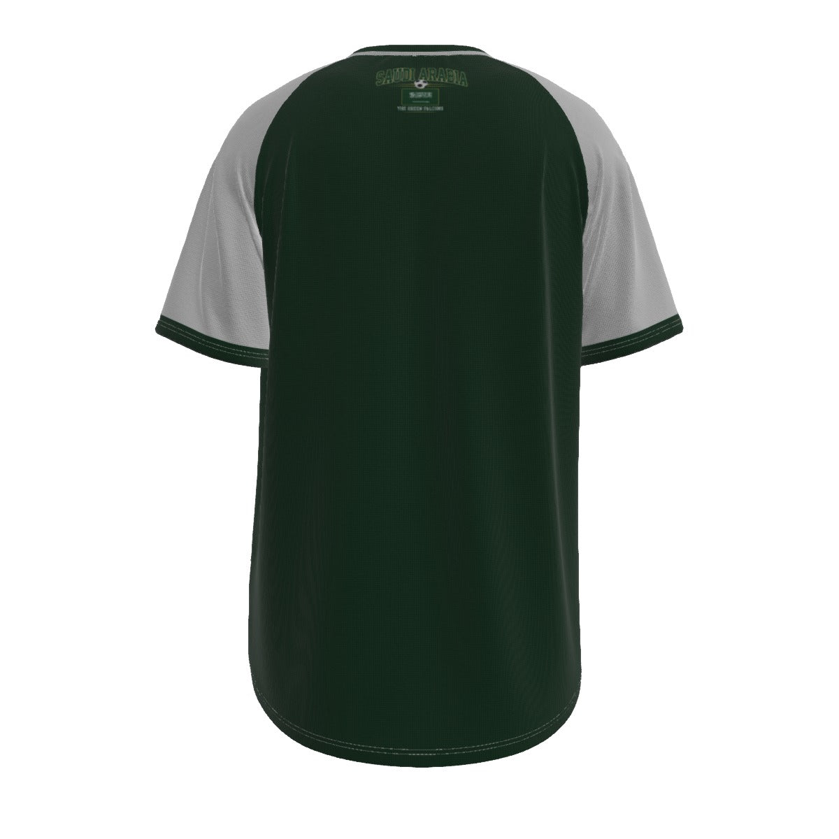 Saudi Arabia Soccer T-Shirt Green White – Saudi Arabia Football Shirt The Green Falcons Fan Tee streetwear fashion product image 3