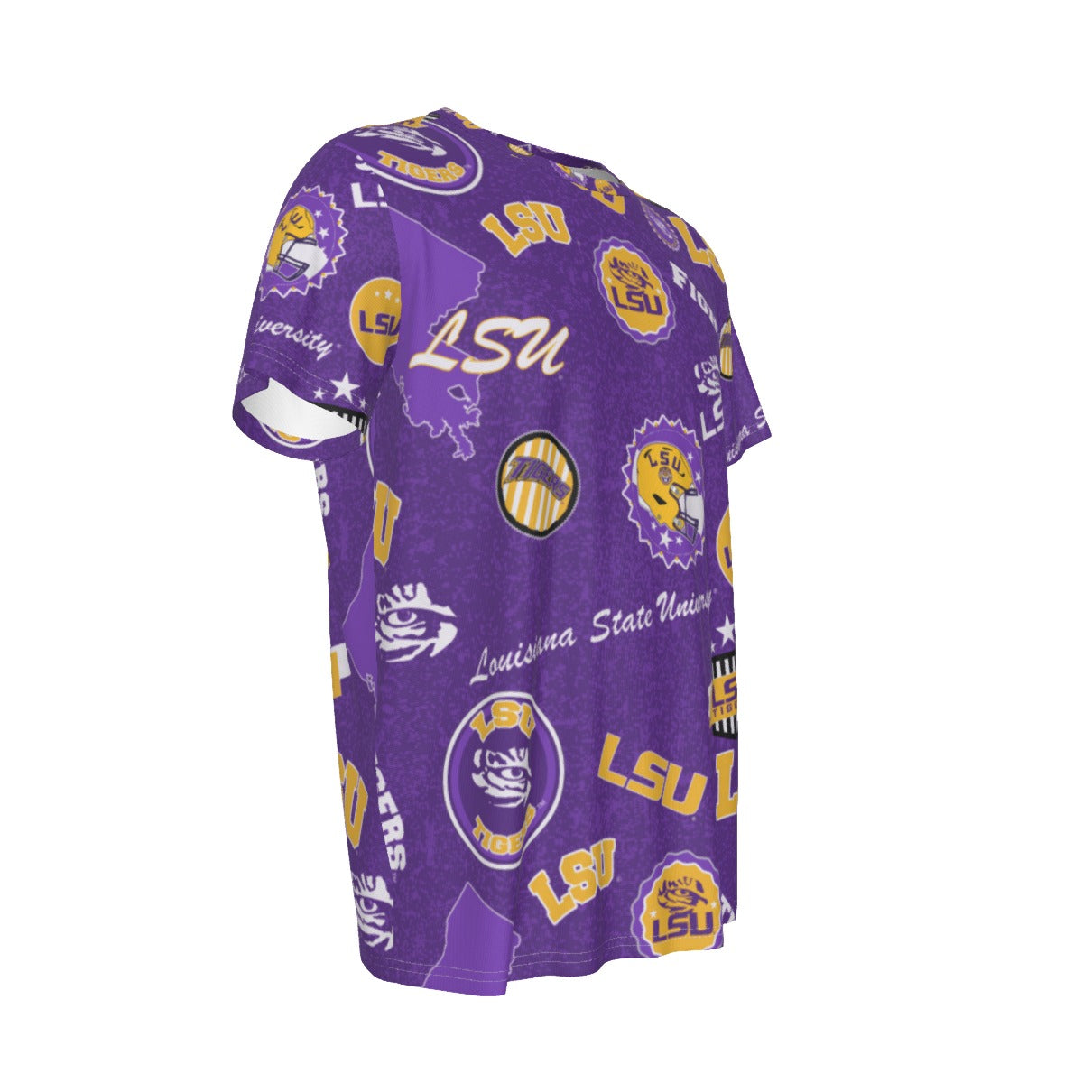 Louisiana Tigers Short Sleeve T-Shirt - Baton Rouge football tee varsity sportswear product image 4.0