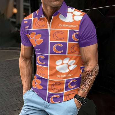 Clemson - Tigers Men's Polo Shirt - ACC football apparel varsity sportswear product image 1.0
