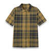 colorado buffaloes tartan plaid black gold women's shirt | 125gsm cotton women tartan plaid game day shirt