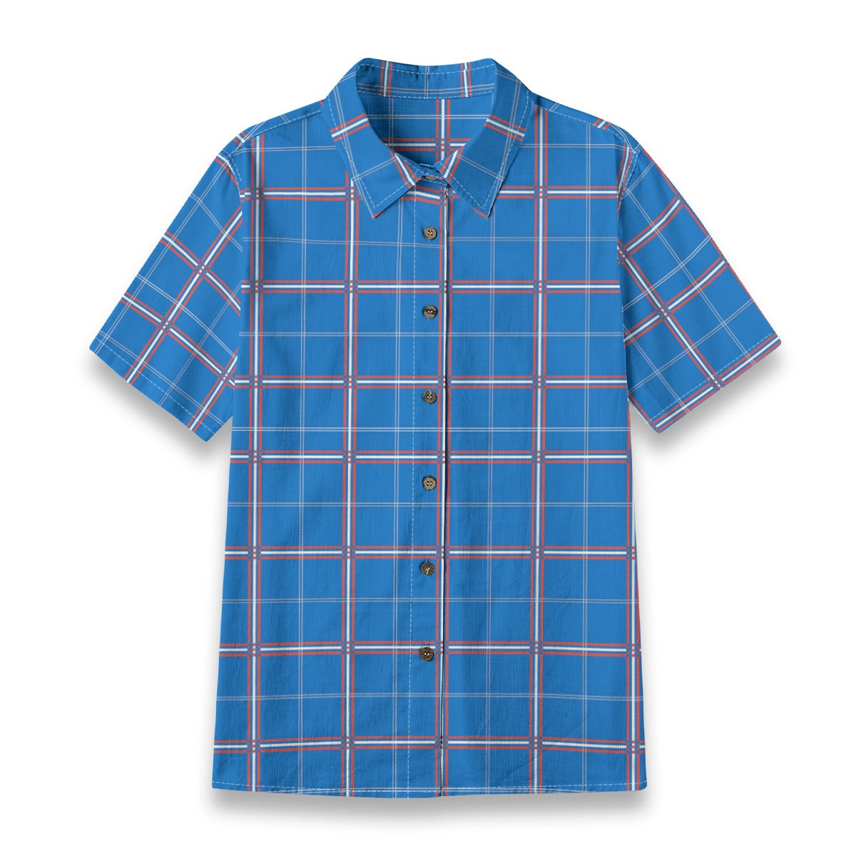 kansas jayhawks tartan plaid women shirt women tartan plaid game day fashion