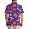 Clemson Tigers Men's Hawaiian Shirt|150GSM - ACC football apparel varsity sportswear product image 2.0