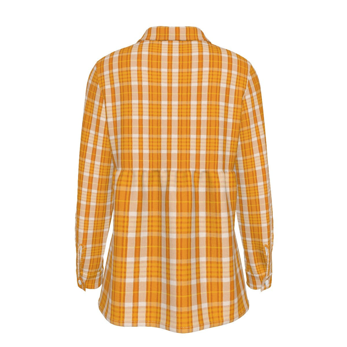 Tennessee Volunteers Orange White Plaid Womens Elastic Back Shirt 2 orange white plaid women fashion apparel