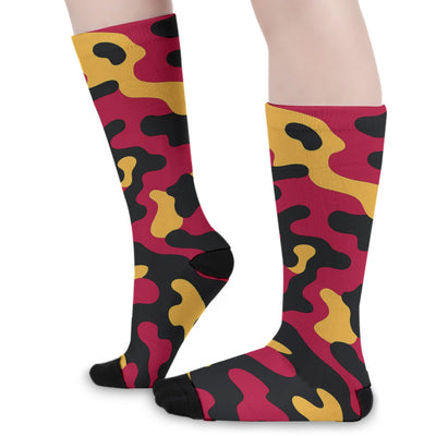 Arizona Cardinals camo Long Socks – nfl fan apparel, football shirt, image 1.0