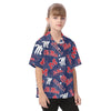 Ole Miss Rebels  Kid's Hawaiian Vacation Shirt varsity sportswear product image 2.0