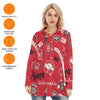 Nebraska Lincoln Cornhuskers Women's Long Shirt - Big Ten football apparel varsity sportswear product image 6.0