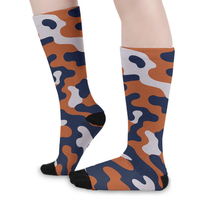 Chicago Bears Camo Long Socks – casual fan outfit, lightweight game day shirt, image 1.0