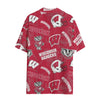 Wisconsin Madison Badgers Hawaii Shirt | 120GSM - Badgers football tee varsity sportswear product image 2.0