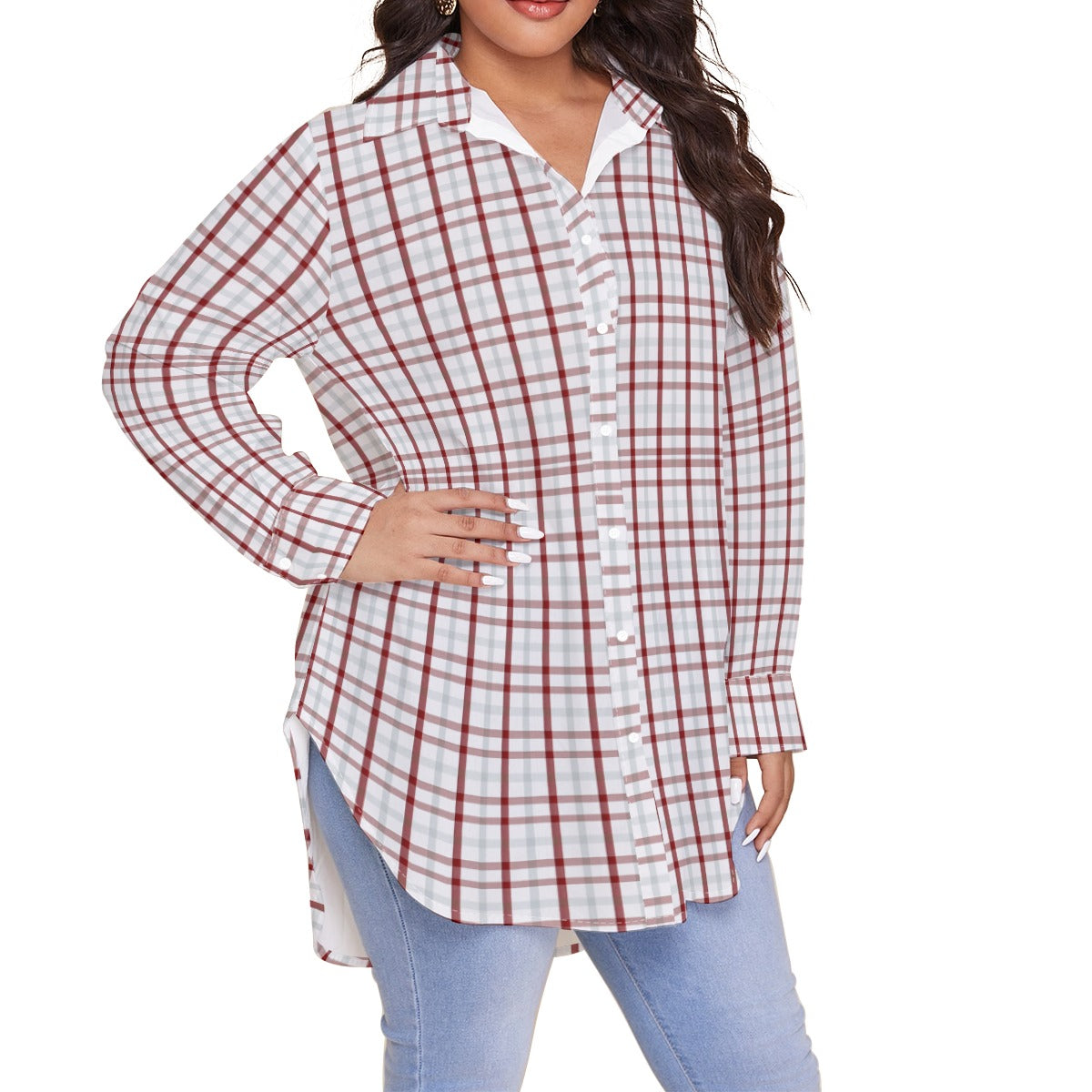 college tartan plaid women shirt women tartan plaid game day fashion