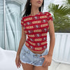 San Francisco 49ers  Women's Slim-Fit T-shirt – game day outfit, breathable comfort wear, image 760