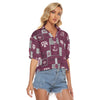 Texas A&M - Aggies Women's V-neck Shirts - Aggies fan gear varsity sportswear product image 2.0