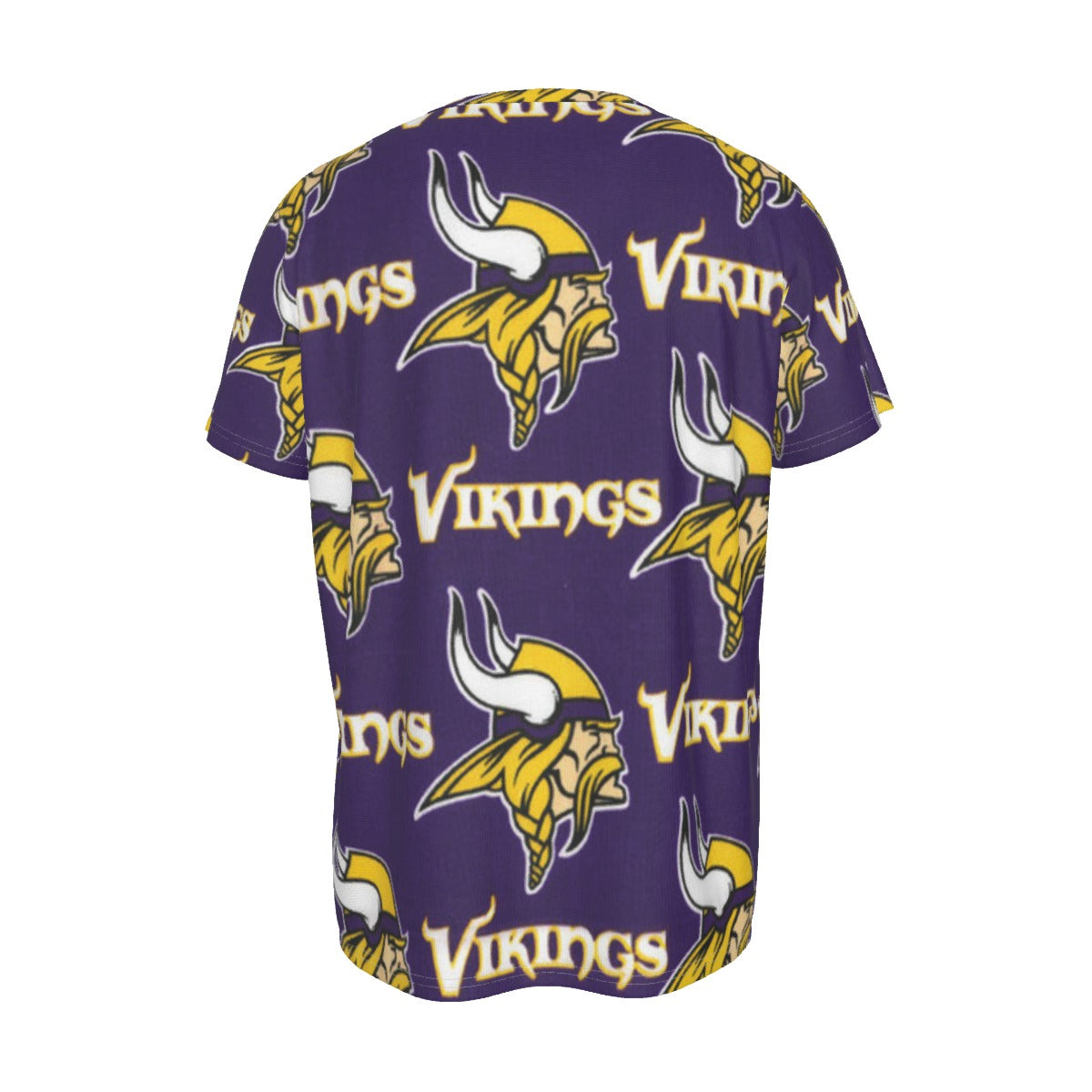 minnesota-vikings-short-sleeve-t-shirt purple gold football outfit detail