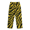 White Smoke Pittsburgh Football Yellow Black Zebra Unisex Straight Casual Pants | 245GSM Cotton