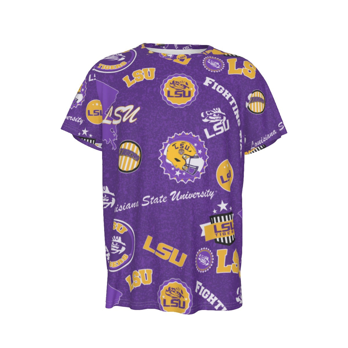 Louisiana Tigers Short Sleeve T-Shirt - Baton Rouge football tee varsity sportswear product image 1.0