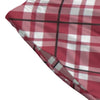 Alabama Crimson Tide Tartan Plaid Crimson White Women's Bazyrey Skirts With pocket