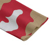White Smoke San Francisco Football Camo  Flat Lapel Collar Blazer