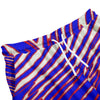 White Smoke Buffalo football Unisex Knitted Fleece Pants – Red Blue White Zebra Game Day Style