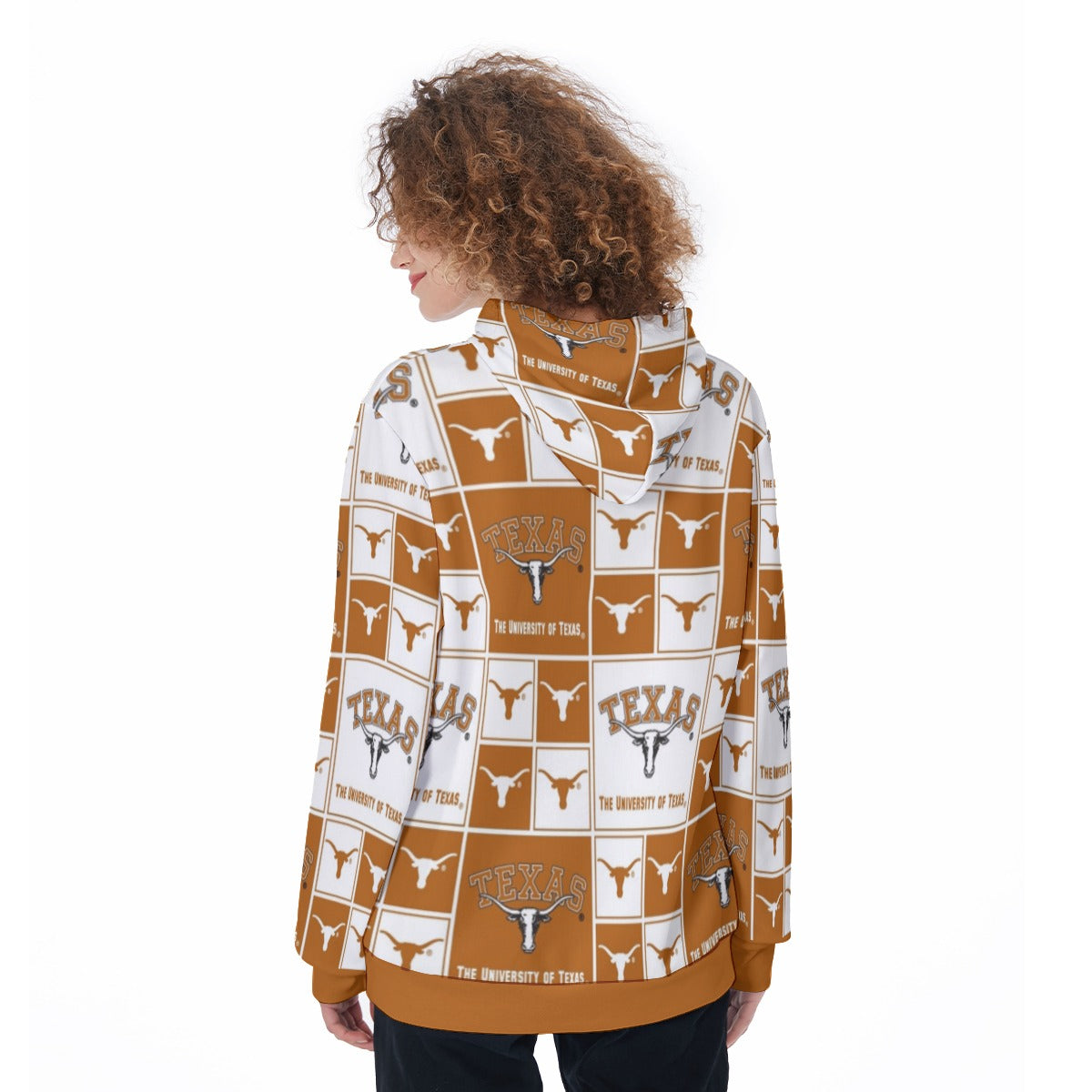White Smoke Texas at Austin - Longhorns Women's Pullover Hoodie