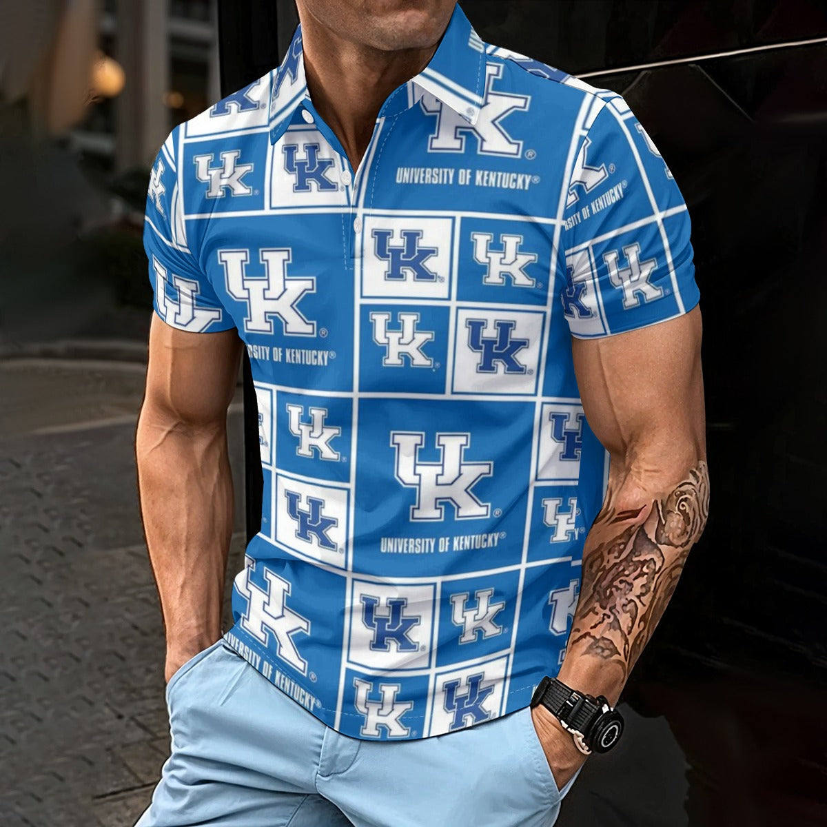 Kentucky Wildcats Men's Polo Shirt varsity sportswear product image 1.0