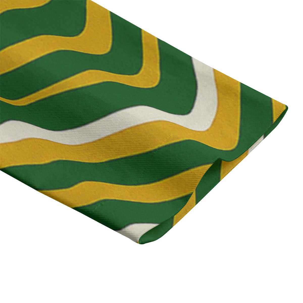 White Smoke Green Bay Football Yellow Green Zebra Men’s Flat Lapel Collar Blazer – Game Day Streetwear