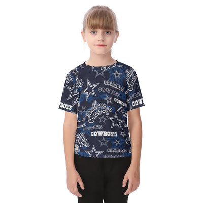 Dallas Cowboys Inspired Kids T-Shirt – Youth Game Day Shirt, Comfortable Football Fan Tee, Sporty Ca – game day outfit, breathable comfort wear, image 562