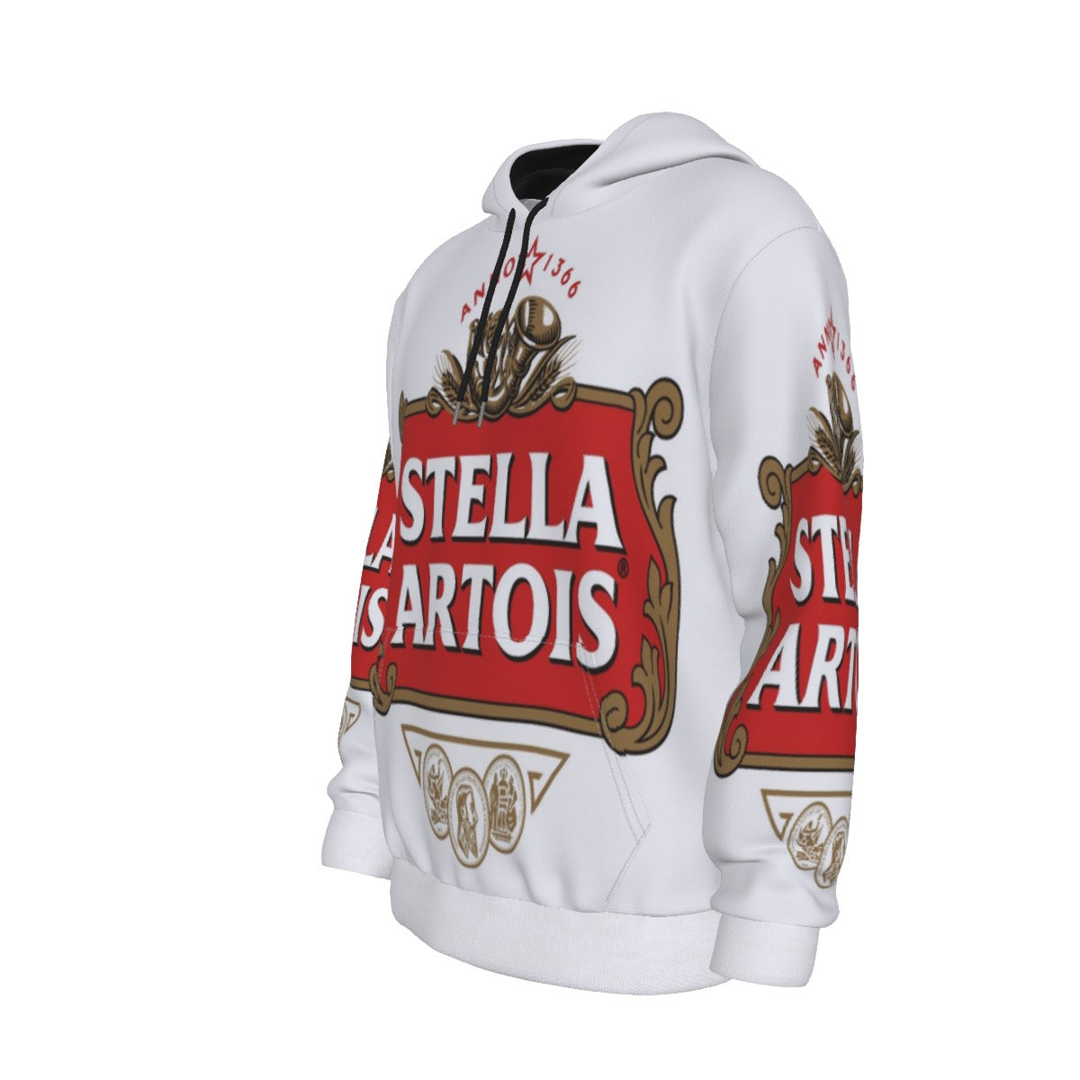 Vintage European Brewery Stella hoodie – Royal Crest 90s Streetwear Graphic Sweatshirt