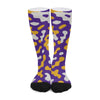 White Smoke Minnesota Vikings Camo Long Socks