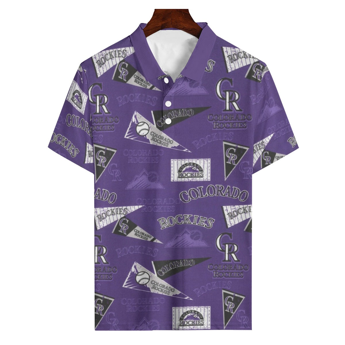 Colorado Rockies Polo Shirt | 180GSM colorado rockies baseball fan apparel mountain game day outfit