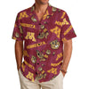 Minnesota Golden Gophers Men's Hawaiian Shirt|150GSM White varsity sports apparel