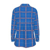 kansas jayhawks tartan plaid women shirt women tartan plaid game day fashion