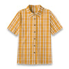 Tennessee Volunteers Orange White Plaid Womens Shirt 125Gsm Cotton 2 orange white plaid women fashion apparel