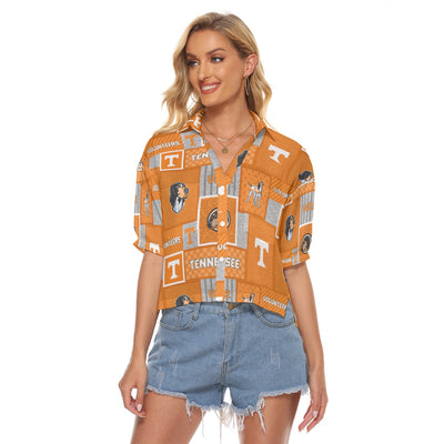 Tennessee Volunteers Women's V-neck Shirts - college football fan gear varsity sportswear product image 1.0