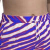 Rosy Brown Buffalo zebra game day football Unisex Textured Casual Pants
