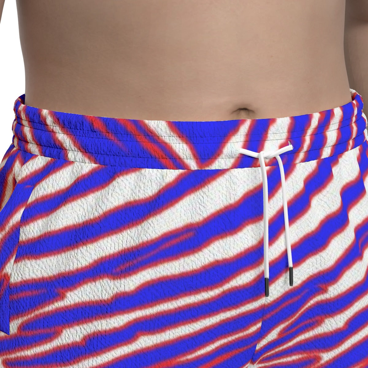 Buffalo zebra game day football Unisex Textured Casual Pants