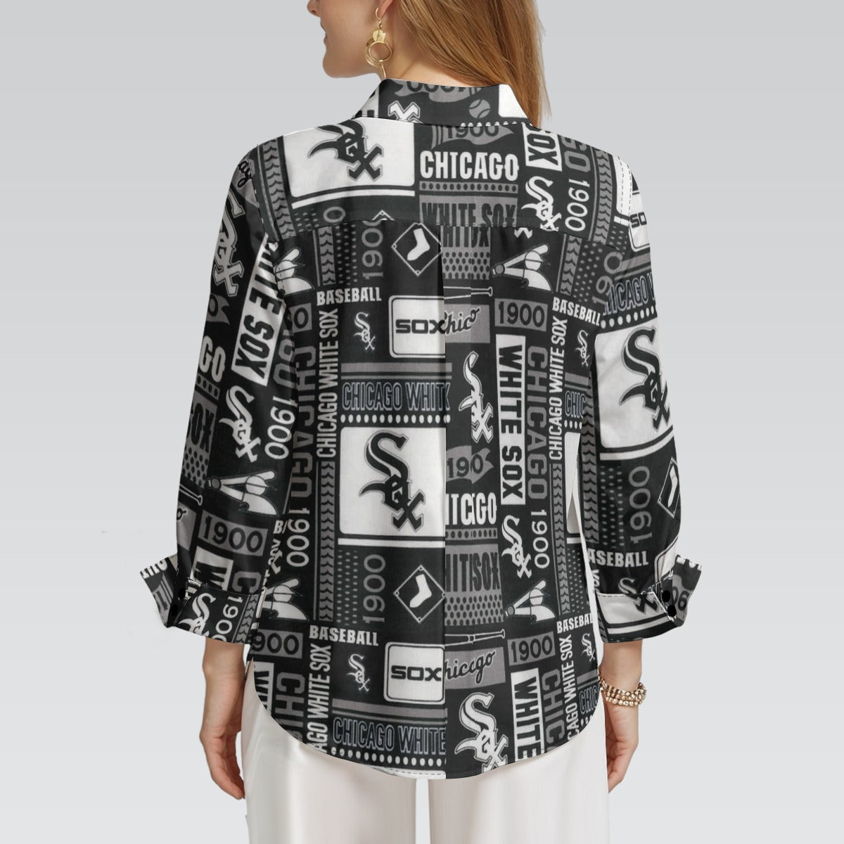 nan chicago white sox baseball fan apparel streetwear game day outfit