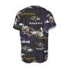 baltimore-ravens-short-sleeve-t-shirt purple black football outfit detail