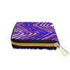 White Smoke Mini Purse – Red Blue White Zebra Game Day Style