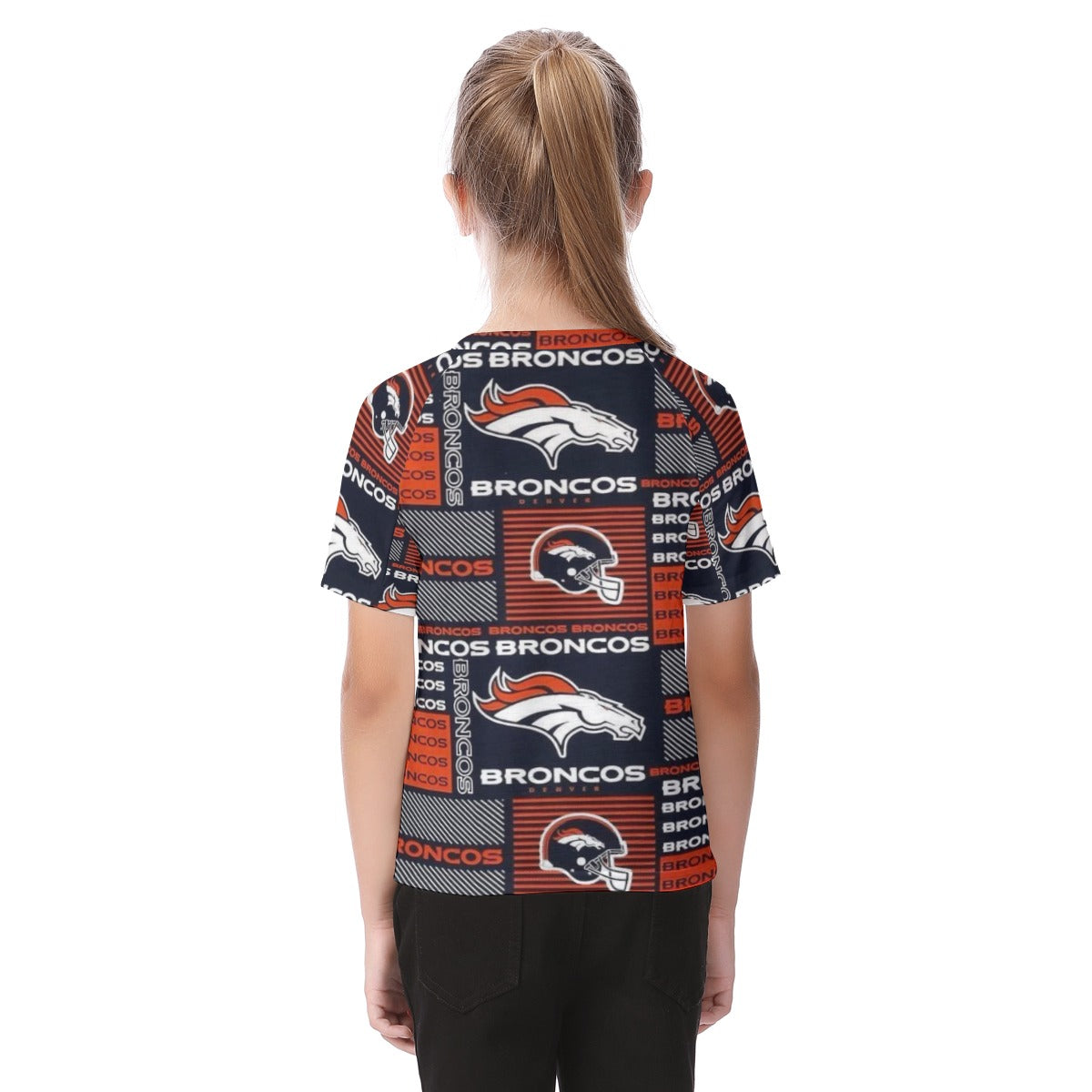 Denver Broncos  Kid's T-shirt streetwear fashion product image 4