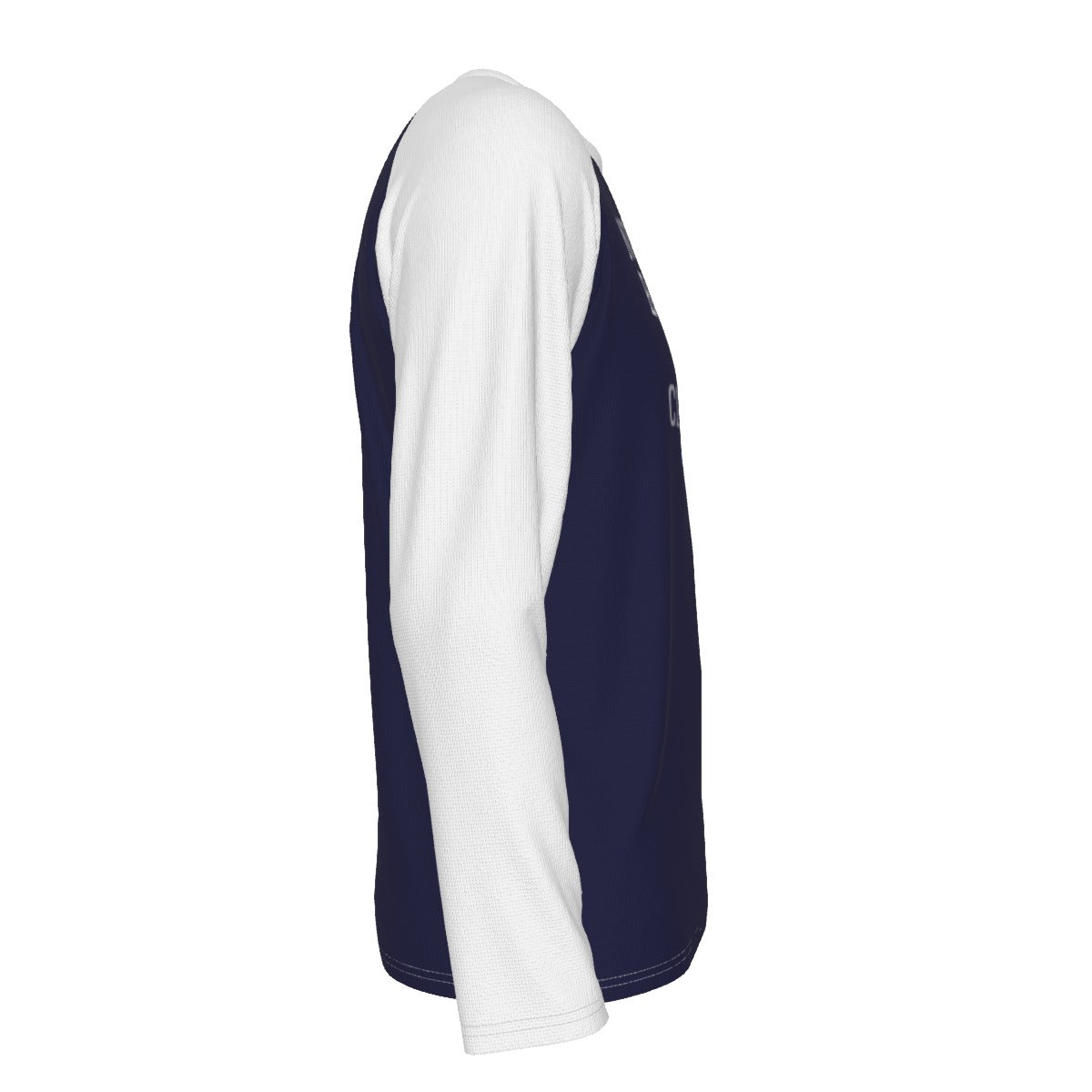 New York Baseball City Series Raglan Long Sleeve Shirt – Navy and White Est. 1903