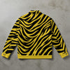 Slate Gray Pittsburgh Football Yellow Black Zebra Unisex Collared Jacket – Game Day Streetwear