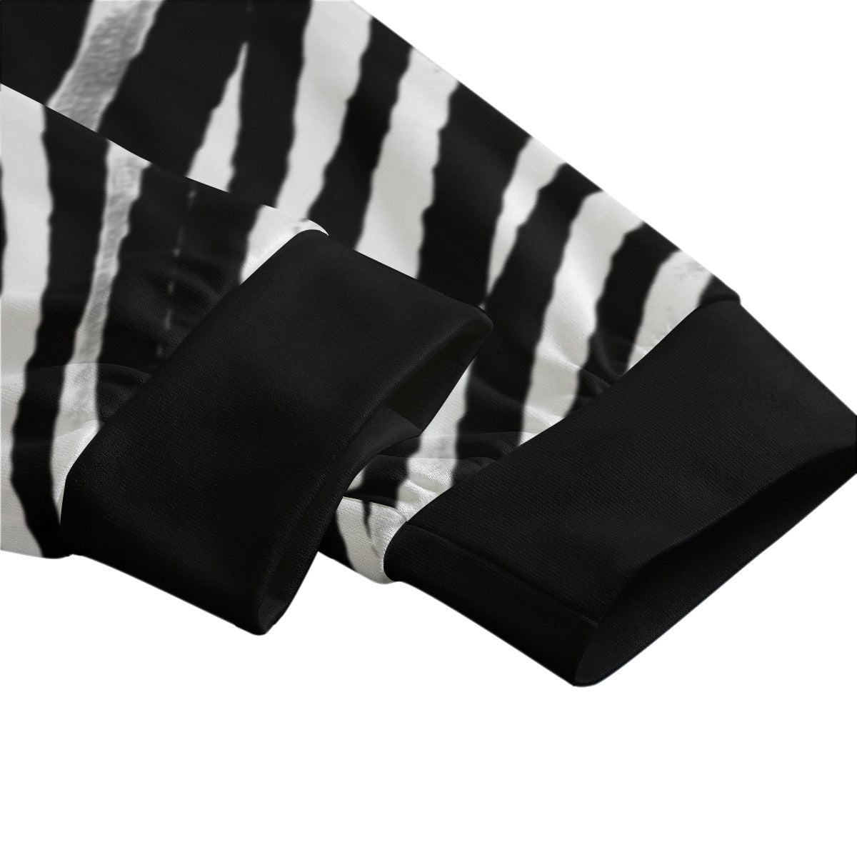 White Smoke Las Vegas Football Zebra Jogger Pants – Black and White Game Day Streetwear