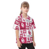 Oklahoma Sooners Kid's Hawaiian Vacation Shirt - Big 12 football apparel varsity sportswear product image 2.0
