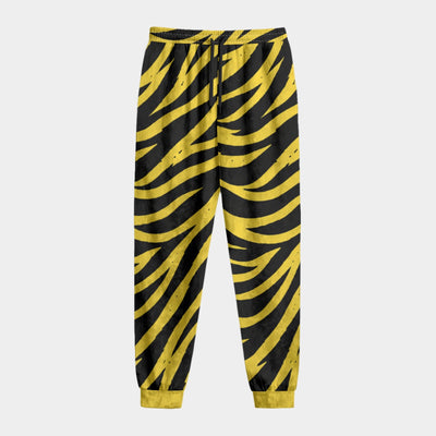 Pittsburgh Football Yellow Black Zebra Diamond Velvet Men’s Sweatpants – Game Day Streetwear – nfl fan apparel, football shirt, image 1.0