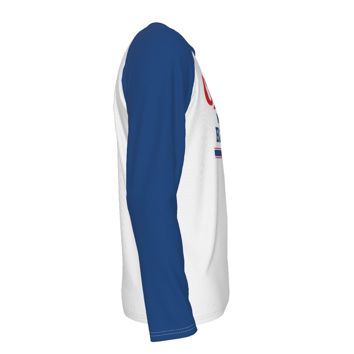 Chicago Northside Baseball Shirt – White and Blue Long Sleeve Raglan Tee Est 1876