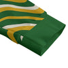 White Smoke Green Bay football zebra Unisex Lapel Collar Sweater
