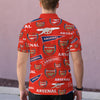 Arsenal FC  Men‘s One-Piece Collar Polo Shirt|210GSM