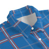 kansas jayhawks tartan plaid women shirt women tartan plaid game day fashion